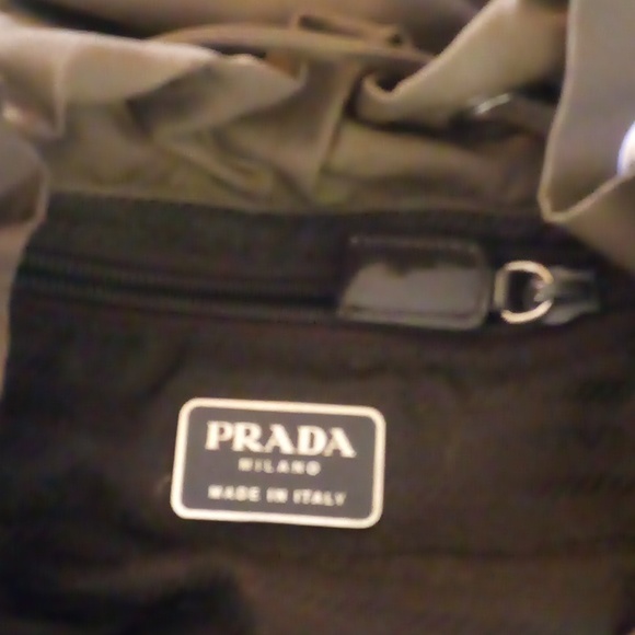 Prada Nylon army green Backpack - Picture 4 of 4